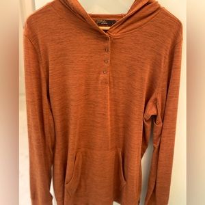 Prana Hooded active wear top
